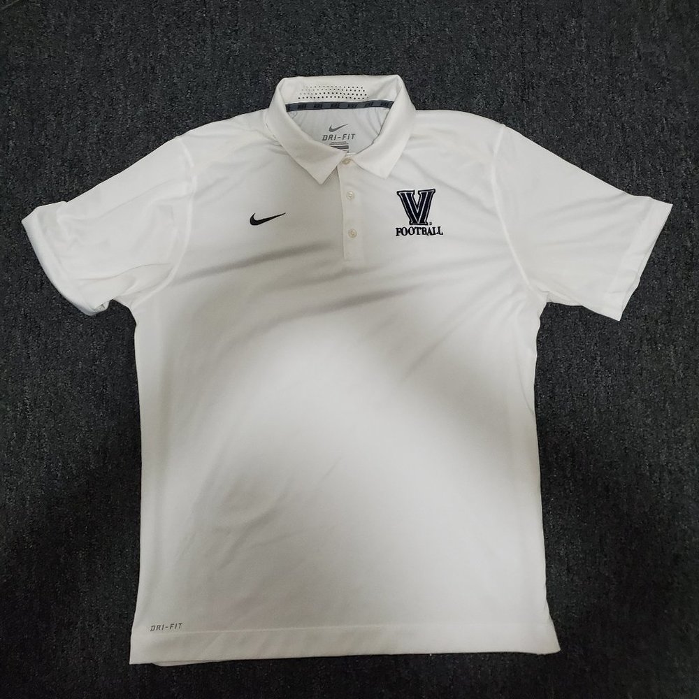 Villanova Wildcats Nike Polo White Dri-fit